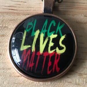 Black Lives Matter Pendant Necklace